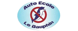 Logo auto-école Le Dauphin Sète